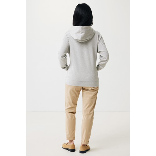 moteado gris claro IQONIQ Yengo Sudadera Capucha Algodón Reciclado