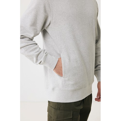 Sudadera Iqoniq Yengo con capucha algodón reciclado