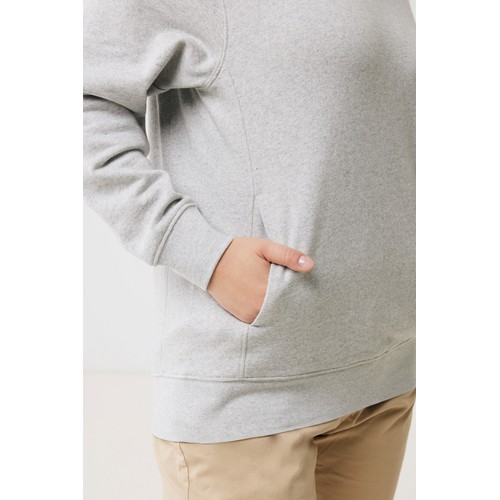 Sudadera Iqoniq Yengo con capucha algodón reciclado
