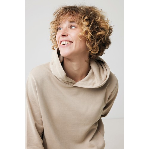 Sudadera IQONIQ Yengo con capucha algodón reciclado