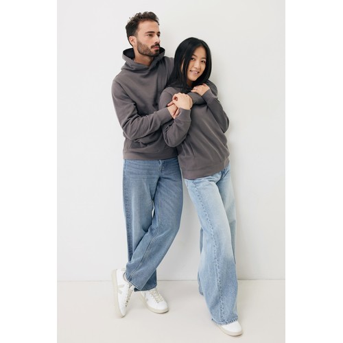 Sudadera IQONIQ Yengo con capucha algodón reciclado