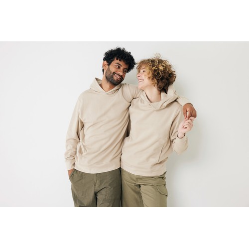 Sudadera IQONIQ Yengo con capucha algodón reciclado