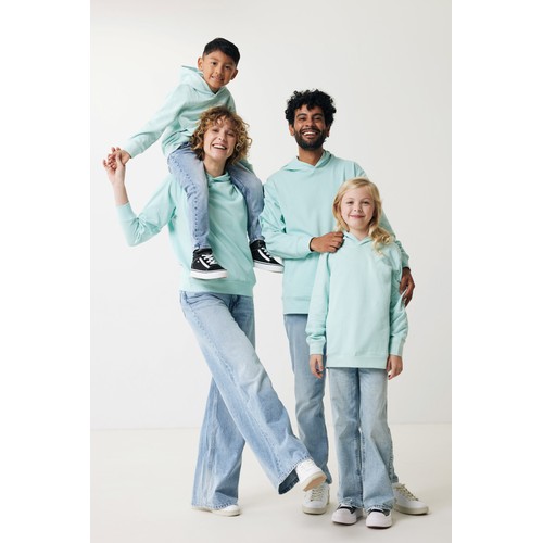 Sudadera IQONIQ Yengo con capucha algodón reciclado