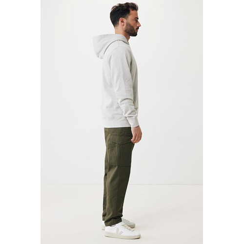 moteado gris claro IQONIQ Yengo Sudadera Capucha Algodón Reciclado