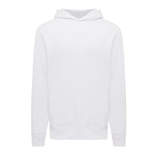 white IQONIQ Yengo Sudadera Capucha Algodón Reciclado