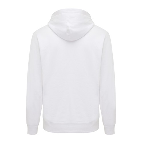 white IQONIQ Yengo Sudadera Capucha Algodón Reciclado