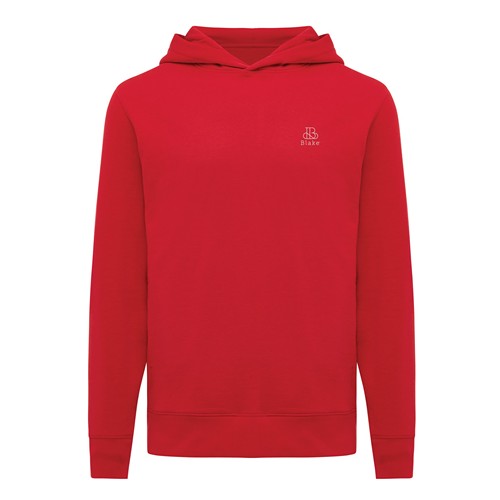 red IQONIQ Yengo Sudadera Capucha Algodón Reciclado