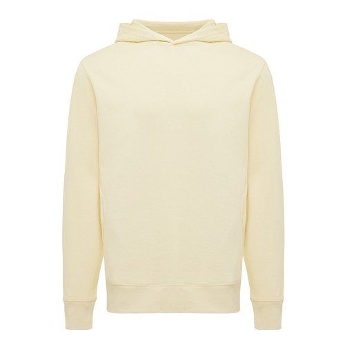 crema IQONIQ Yengo Sudadera Capucha Algodón Reciclado