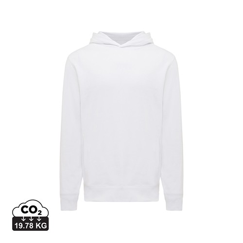 white IQONIQ Yengo Sudadera Capucha Algodón Reciclado