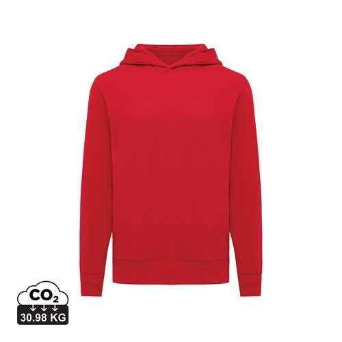 red IQONIQ Yengo Sudadera Capucha Algodón Reciclado