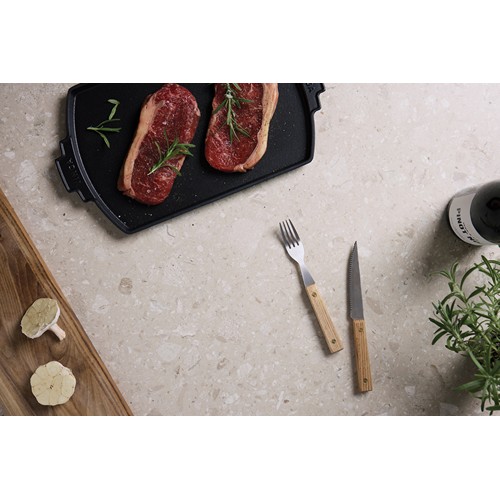 marrón Set de cubiertos para barbacoa 8 piezas VINGA Paso
