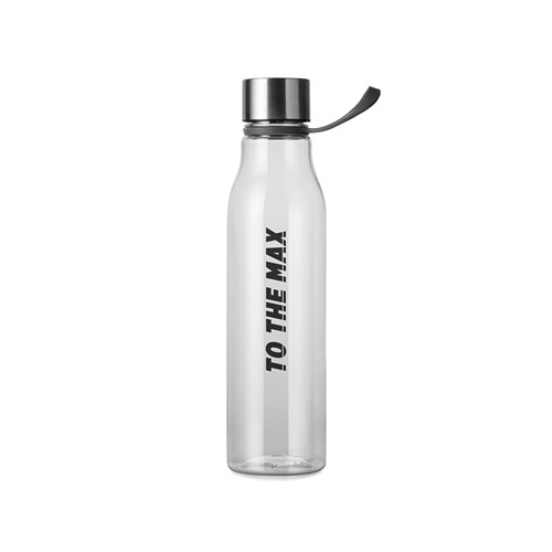 transparente Botella de agua VINGA Lean RCS RPET 800 ml