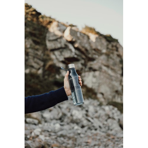 transparente Botella de agua VINGA Lean RCS RPET 800 ml