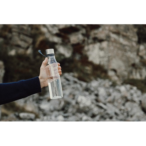 transparente Botella de agua VINGA Lean RCS RPET 800 ml