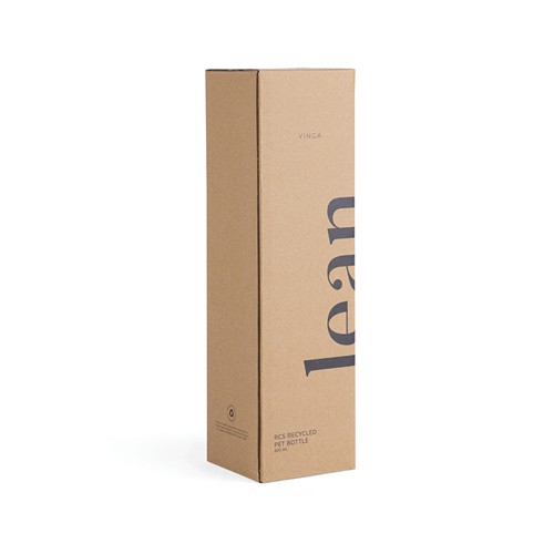 blue Botella de agua VINGA Lean RCS RPET 800 ml