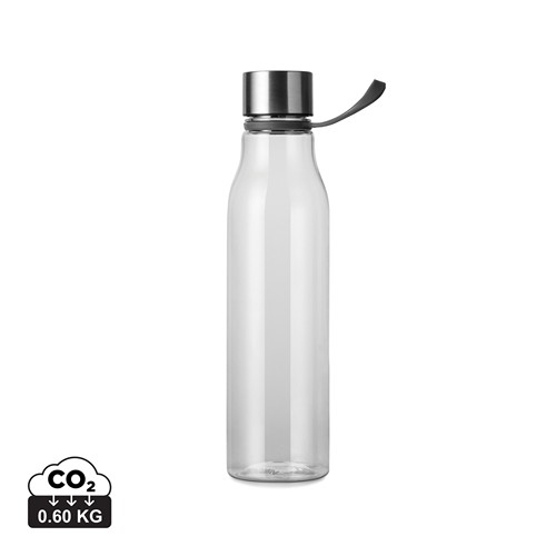 transparente Botella de agua VINGA Lean RCS RPET 800 ml