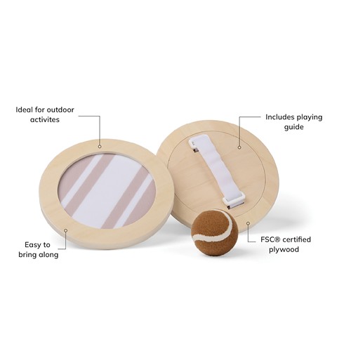 VINGA Jeu de raquettes scratch avec balle - 6