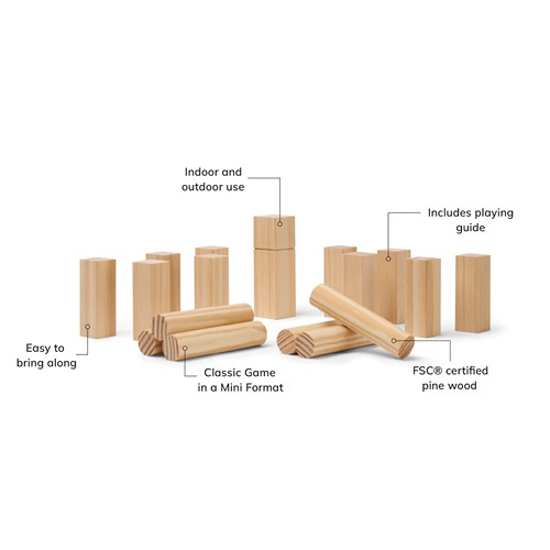 VINGA Mini jeu Kubb - 5