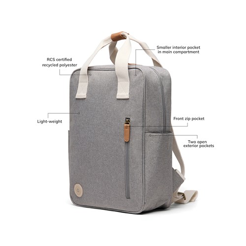 gray Mochila VINGA Sortino