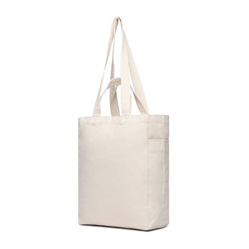de blanco Bolsa con cremallera de lona reciclada VINGA Hilo AWARE™