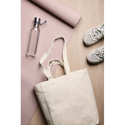 de blanco Bolsa con cremallera de lona reciclada VINGA Hilo AWARE™