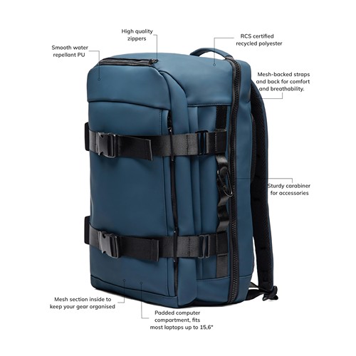 azul marino Mochila explorer VINGA Baltimore