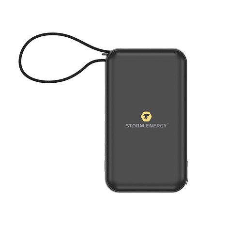 black Cargador híbrido Urban Vitamin Eureka RCS reciclado 65W