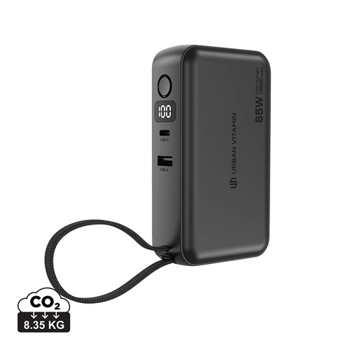 CARGADOR HÍBRIDO URBAN VITAMIN EUREKA RCS RECICLADO 65W