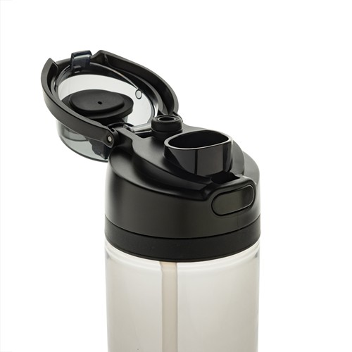 black Botella de agua Omni Sip RCS RPET 800 ml