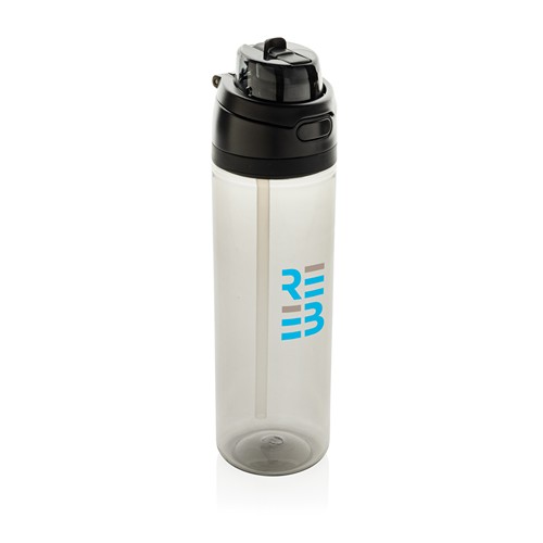 black Botella de agua Omni Sip RCS RPET 800 ml