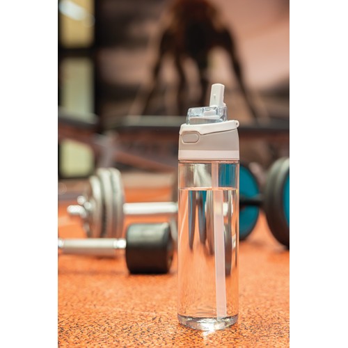 white Botella de agua Omni Sip RCS RPET 800 ml