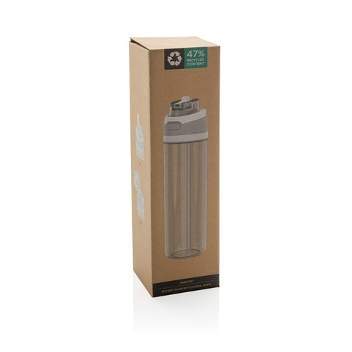 white Botella de agua Omni Sip RCS RPET 800 ml