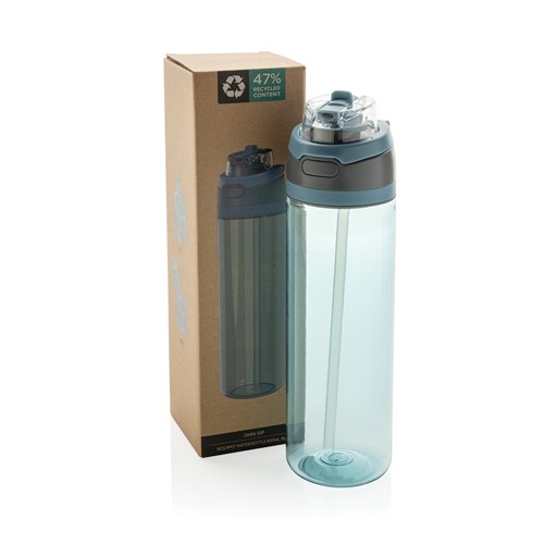 blue Botella de agua Omni Sip RCS RPET 800 ml