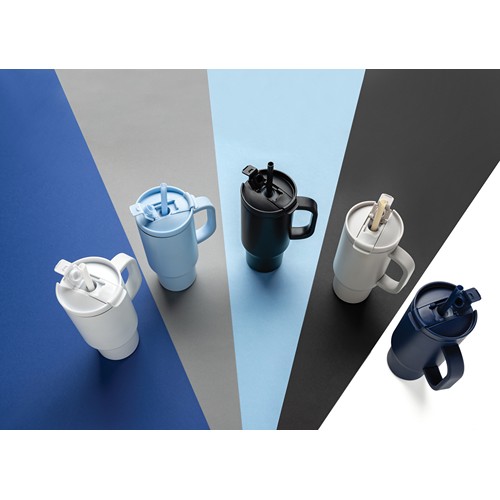 Mug 480 ml étanche en acier inoxydable recyclé RCS Cruiser - 8