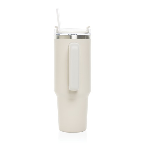 pardo Vaso de acero reciclado RCS Peakflow 1200 ml