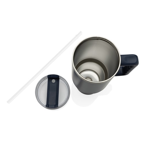 azul marino Vaso de acero reciclado RCS Peakflow 1200 ml