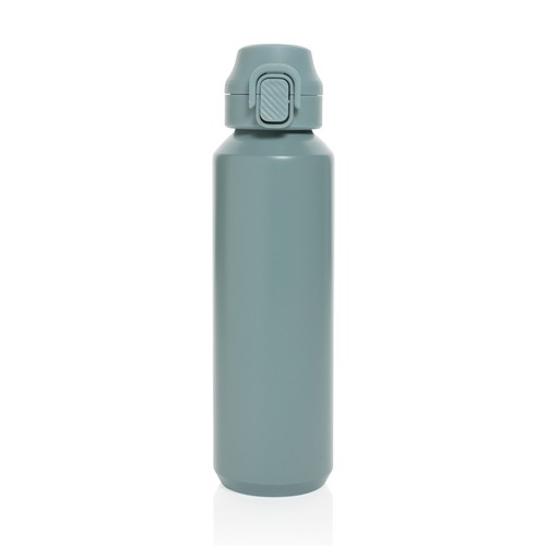 Botella deportiva Via RCS Re-steel con tapa bloqueable 600ML