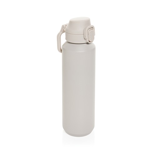 Botella deportiva con cierre de acero reciclado RCS, 600 ml