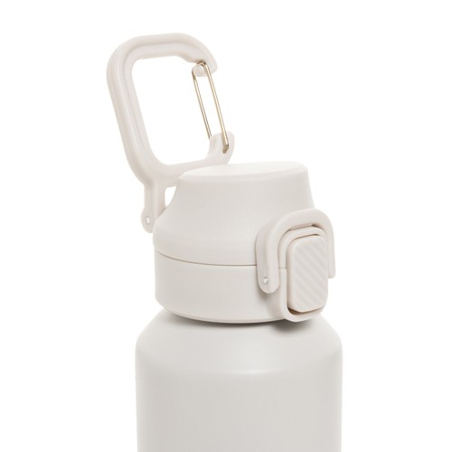 Botella deportiva con cierre de acero reciclado RCS, 600 ml