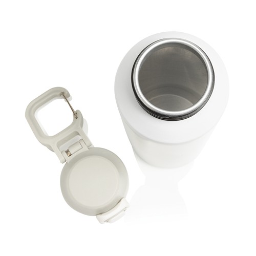 white Botella Explorer térmica grande Black+Blum 600 ml