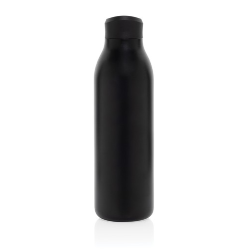 black Botella agua Avira Alok RCS Re-Steel 360 de 600 ml