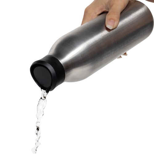 plateado Botella agua Avira Alok RCS Re-Steel 360 de 600 ml