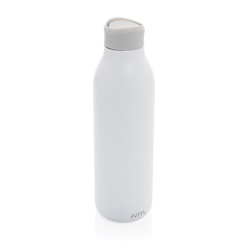 white Botella agua Avira Alok RCS Re-Steel 360 de 600 ml