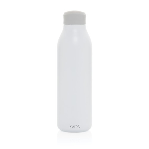 white Botella agua Avira Alok RCS Re-Steel 360 de 600 ml