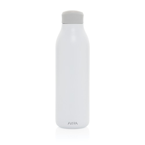white Botella agua Avira Alok RCS Re-Steel 360 de 600 ml