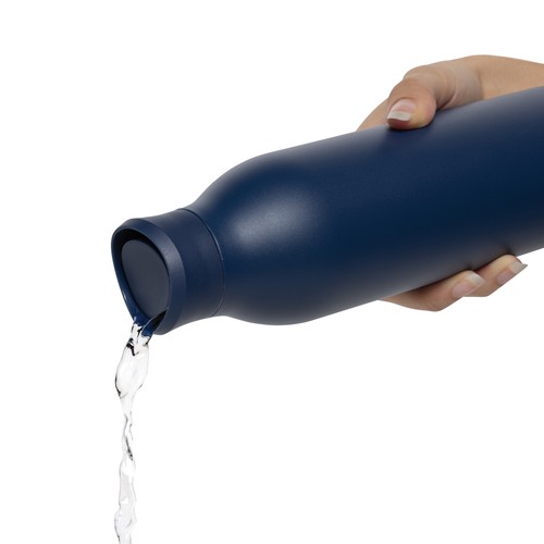 azul marino Botella agua Avira Alok RCS Re-Steel 360 de 600 ml