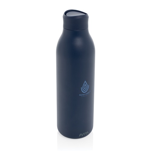 azul marino Botella agua Avira Alok RCS Re-Steel 360 de 600 ml