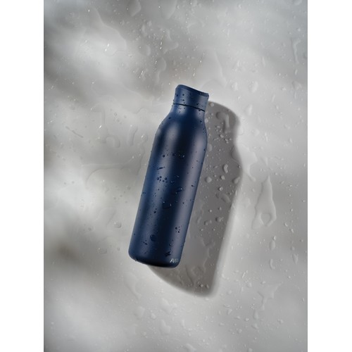 azul marino Botella agua Avira Alok RCS Re-Steel 360 de 600 ml