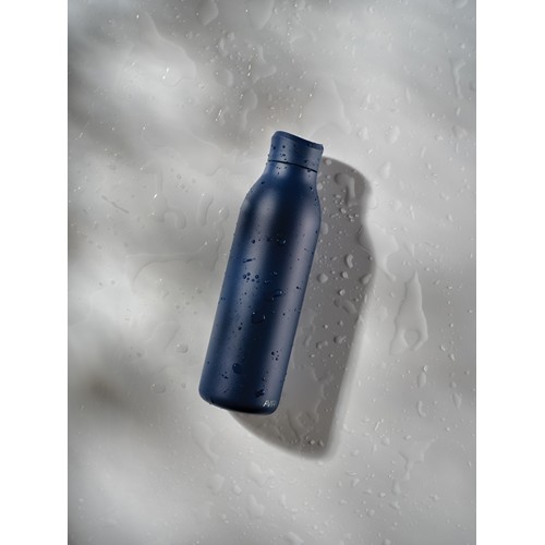 azul marino Botella agua Avira Alok RCS Re-Steel 360 de 600 ml