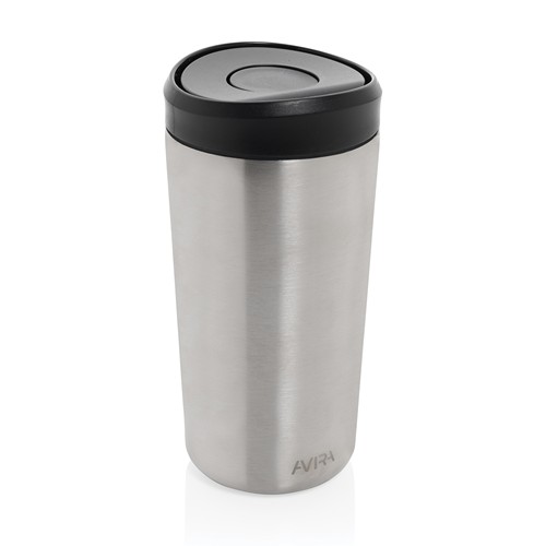 plateado Taza Avira Alix acero inoxidable RCS clik 400 ml